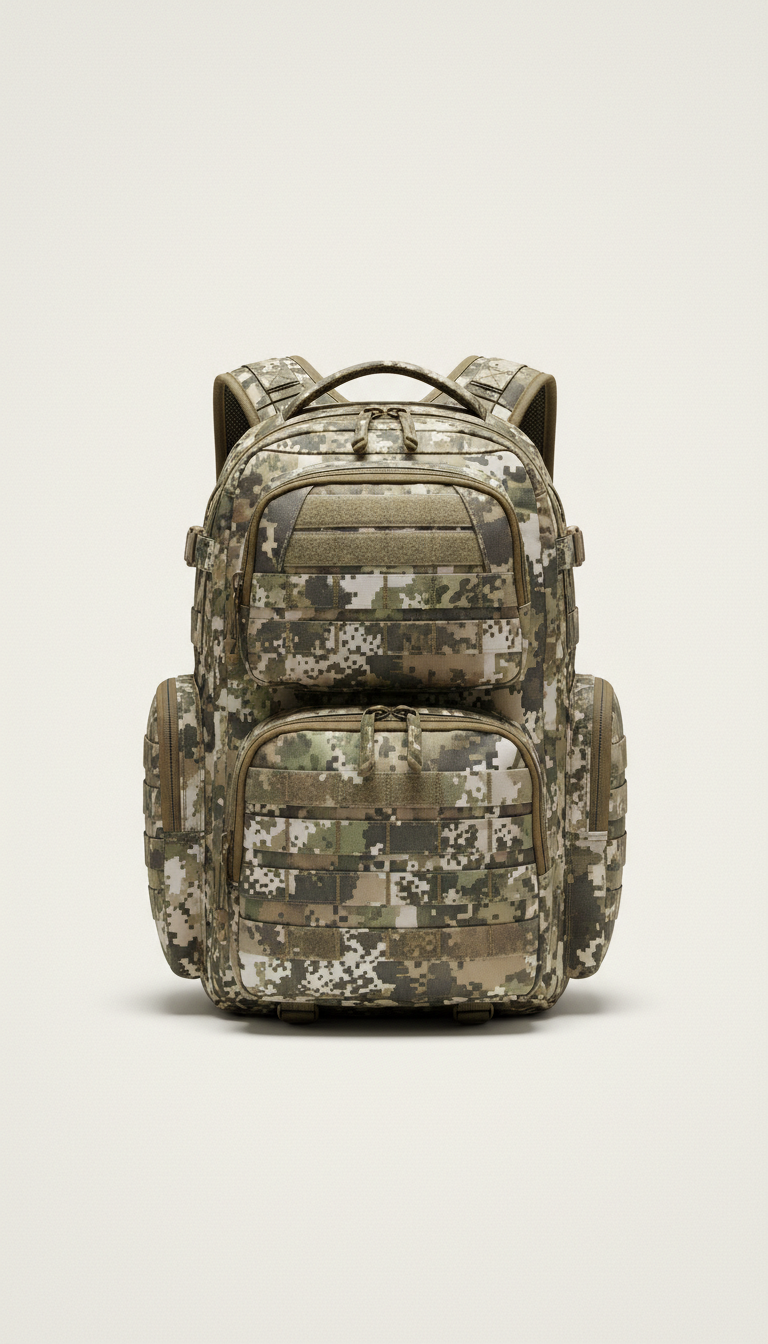 Reinforced Nylon Camo Pack